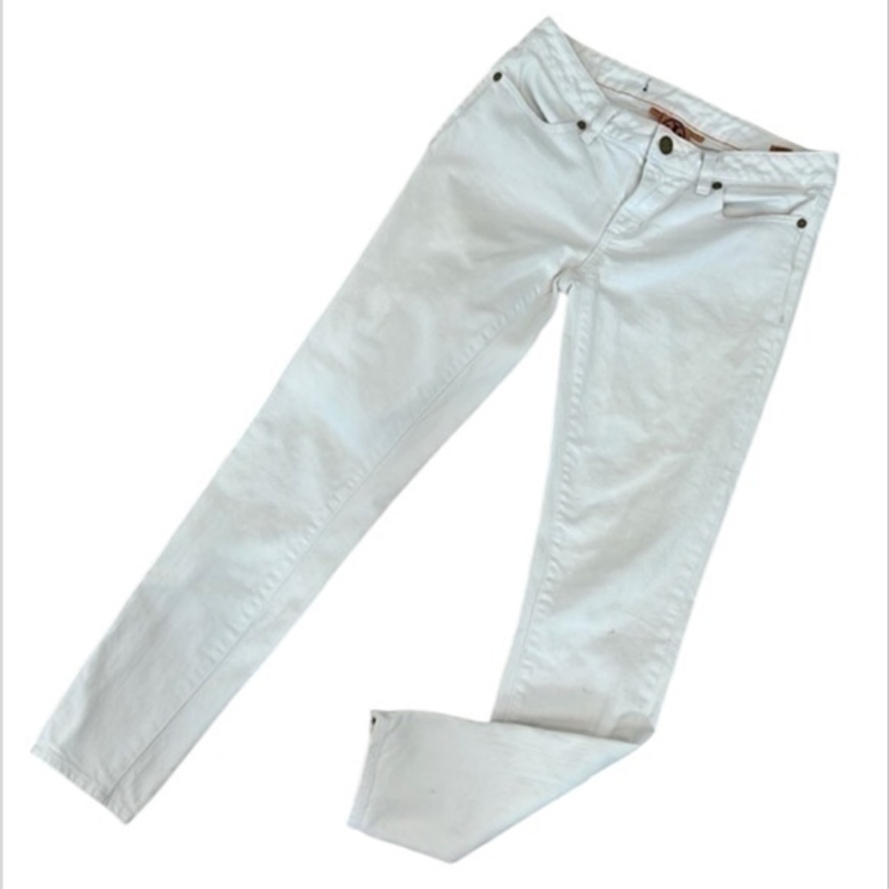 Tory Burch cropped slim jeans size 26 white